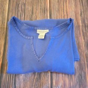 Ribbed Short Sleeve Top Size 26/28